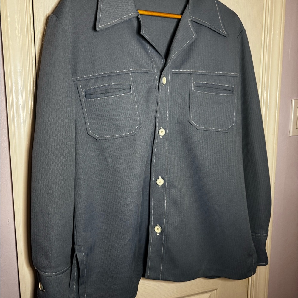 Men's Baby Blue Jacket